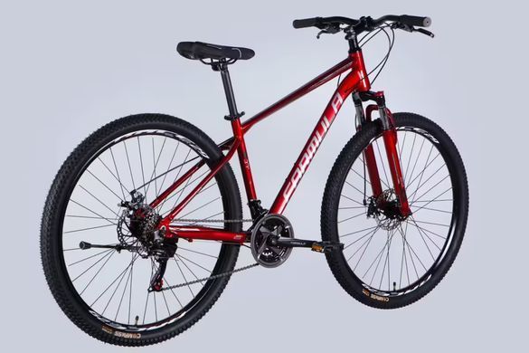 Велосипед AL 29" Formula MOTION DD FR рама-17" червоний з сірим 2026