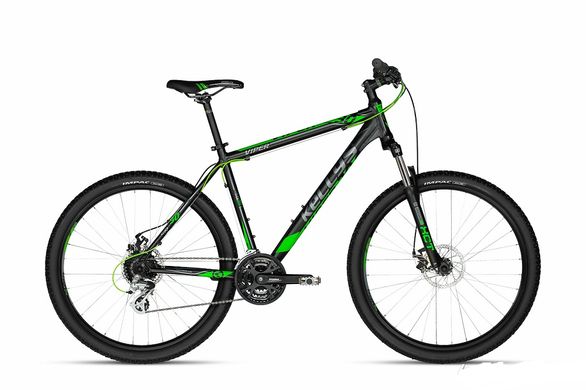 Велосипед Kellys 18 Viper 30 Black Green (27,5")