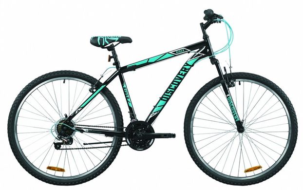 Велосипед 29" Discovery RIDER, 2020, черно-синий