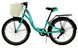 Велосипед Cross 24" Betty Рама-11" lightgreen-blue 4 из 4