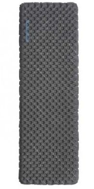 Надувной коврик сверхлегкий Naturehike CNH22DZ018, с мешком для надува, прямоугольный, черный 183 см