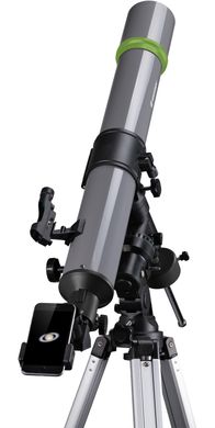 Телескоп Bresser Space Explorer 90/900 EQ3 з місячним фільтром і адаптером для смартфона (9621801)