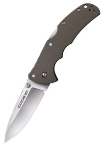 Нож складной Cold Steel Code 4 Spear Point, Metal Grey