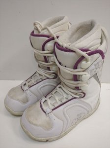 Черевики для сноуборду Baxler white/purple (розмір 36,5)