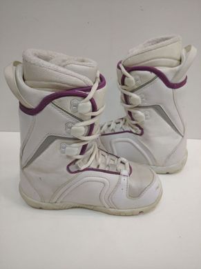 Черевики для сноуборду Baxler white/purple (розмір 36,5)