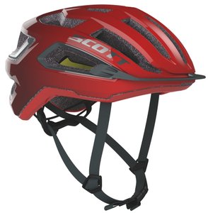 Шлем Scott ARX PLUS красный/серый - S
