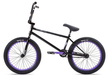 Велосипед 20" Stolen SINNER FC XLT LHD, 21.00", 2022, BLACK W/ VIOLET