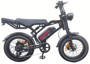Велосипед с электроприводом 20" ST Space POLARIS (new) DD FR рама-21" 48 B 15 А*г 1000 Вт черный 2026
