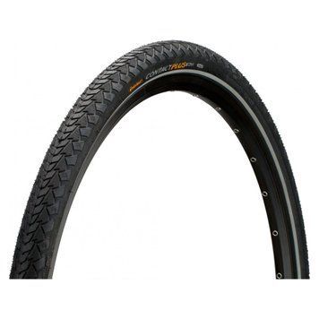 Покришка Continental CONTACT Plus, 28", 700 x 32C, 28 x 1 1/4 x 1 3/4, 32-622, чорна, не доладна, світловідбивна, SafetyPlus Breaker, 750гр.