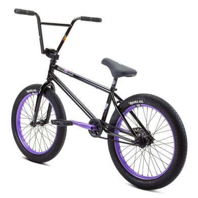 Велосипед 20" Stolen SINNER FC XLT LHD, 21.00", 2022, BLACK W/ VIOLET