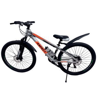 Велосипед CrossBike 24" Aspect 2026 Рама 11" silver