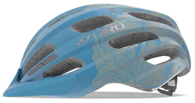 Шолом велосипедний Giro Register синій/квіти Uni/54-61см