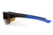 Очки поляризационные BluWater Daytona-1 Polarized (brown) коричневые в черно-синей 2 из 4