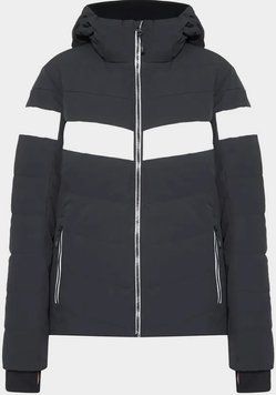 Куртка лыжная CMP JACKET ZIP HOOD MECHANICAL STR, nero, 44