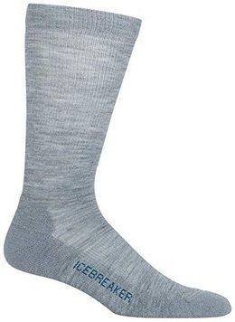 Носки Icebreaker Lifestyle Light Crew Twister HTHR/PRUSSIAN BLUE S
