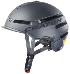 Велошлем Cratoni SmartRide 1.2 чёрный матовый M/L (58-61 см)