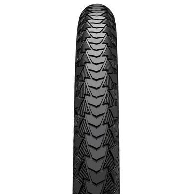 Покришка Continental Contact Plus, 28" | 700 x 35C | 28 x 1 3/8 x 1 5/8, чорна, не доладна, світловідбивна