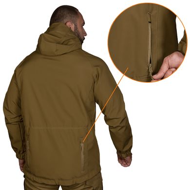 Куртка Camotec Stalker SoftShell Койот (7346), XXXL