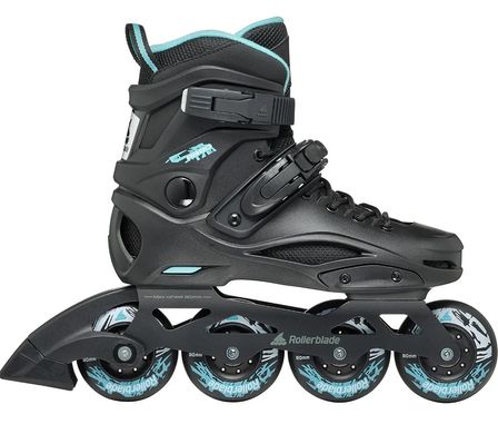 Роликовые коньки Rollerblade RB 80 W black-light blue 270