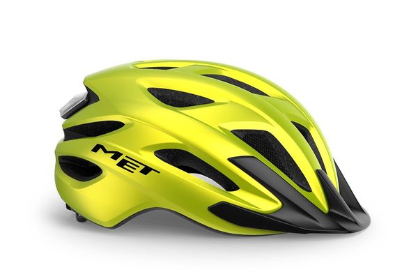 Шлем Met Crossover CE Lime Yellow Metallic | Matt XL (60-64)