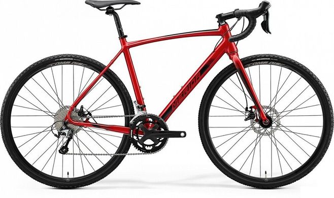 Велосипед Merida MISSION CX 300 SE SILK X'MAS RED(BLACK) 2020