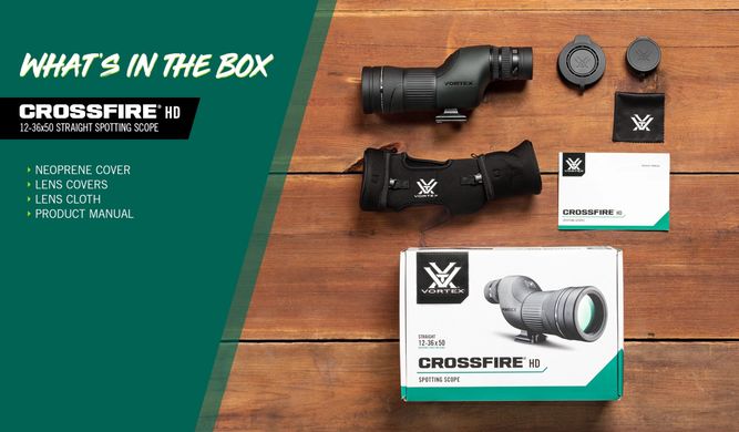 Підзорна труба Vortex Crossfire HD 12-36x50 ST (CF-50S)