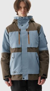Куртка горнолыжная 4F FOB BOSTON коричневый синий, мужская XL(р)