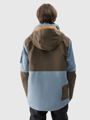 Куртка горнолыжная 4F FOB BOSTON коричневый синий, мужская XL(р)