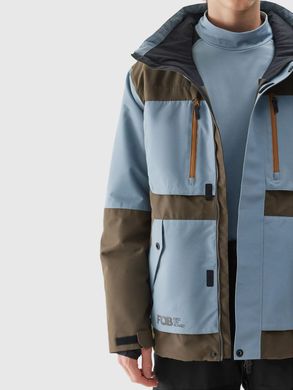 Куртка гірськолижна 4F FOB BOSTON коричневий синій, чоловіча XL(р)