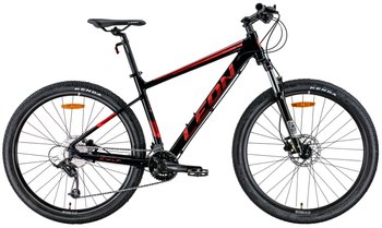 Велосипед 27.5" Leon XC-70 AM Hydraulic lock out HDD 2022 (чорний з червоним)