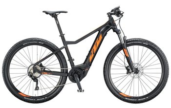 Велосипед KTM MACINA RACE 291 29", черно-оранжевый, 2020