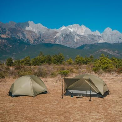 Намет двомісний ультралегкий Naturehike Mongar UL CNK2550WS016, коричневий
