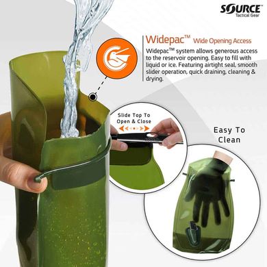 Питьевая система Source Kangaroo Collapsible Canteen 1L, Coyote