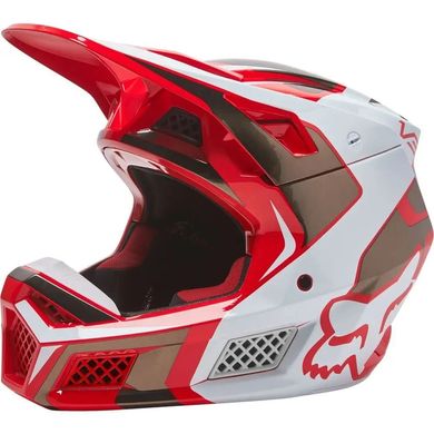 Шлем FOX V3 RS MIRER HELMET Flo Red, M