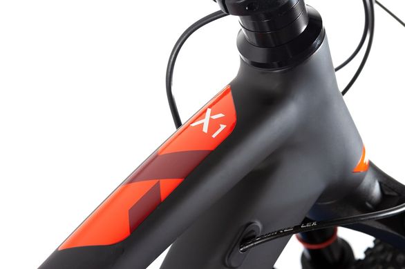 Велосипед Trinx X1 Pro 29"x17" Matt-black-red-white