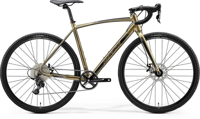 Велосипед Merida MISSION CX 100 SE GLOSSY PEARL SAND(BLACK) 2020