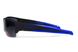 Окуляри поляризаційні BluWater Daytona-2 Polarized (gray) чорні в чорно-синій оправі 2 з 4