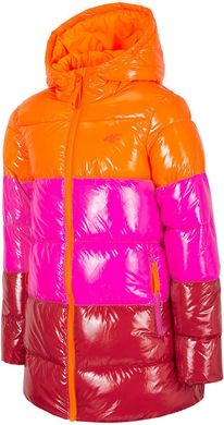 Куртка 4F GIRL LADY цвет: оранжевый розовый красный