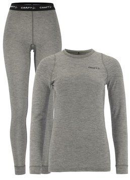 Комплект термобелья Craft Core Wool Merino Set Woman, 975000, XS
