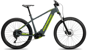Велосипед Corratec E-Power X-Vert Race Trinity Tube Gent Gray/Neon Green/Dark Blue - 54