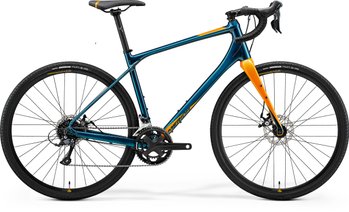 Велосипед Merida SILEX 200 TEAL-BLUE(ORANGE) 2021