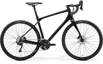 Велосипед Merida SILEX 400, M(50), GLOSSY BLACK(MATT BLACK)