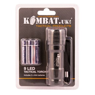 Фонарик Kombat UK 9 LED Tactical torch