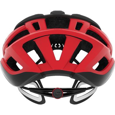 Шлем велосипедный Giro Agilis матовый черный/яркий красный M/55-59см
