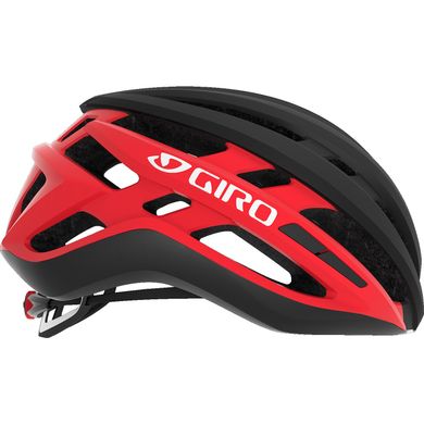 Шолом велосипедний Giro Agilis матовий чорний/яскр.червоний M/55-59см