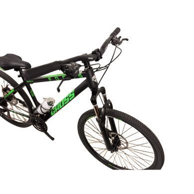 Велосипед Cross 27.5" Focus 2025 рама-17" black-green