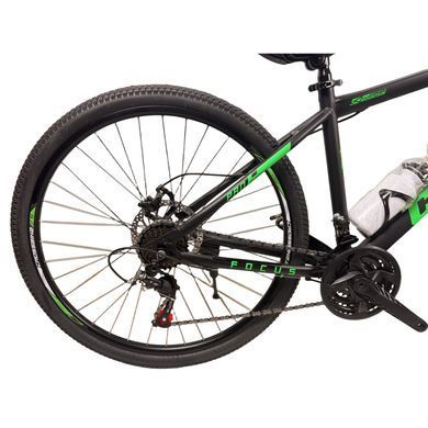 Велосипед Cross 27.5" Focus 2025 рама-17" black-green