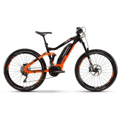 Велосипед Haibike SDURO FullSeven LT 8.0 27.5" 500Wh, оранжево-черно-серебристый, 2019