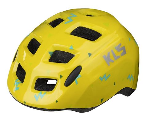 Шлем детский KLS ZIGZAG, желтый S (50-55 cм)