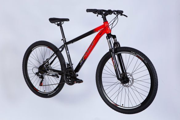 Велосипед ST 27.5" Space MARS DD FR рама-17" красно-черный 2026